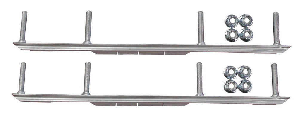 Green Razor Snowmobile Skis with Shaper Bars Complete Kit C554243