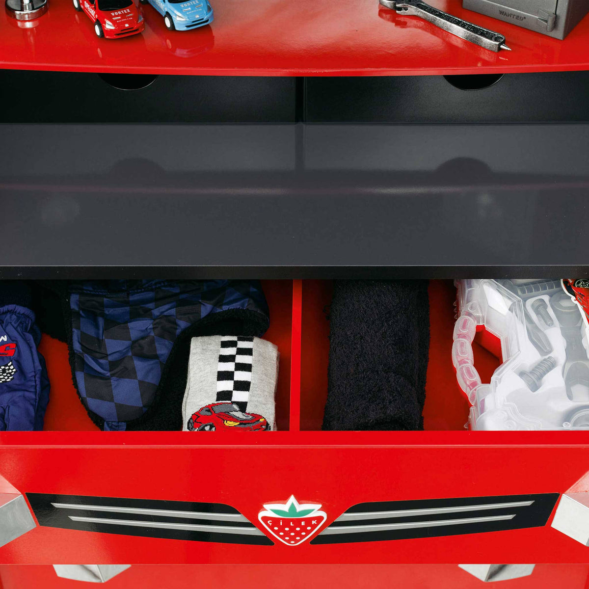 4 Drawer Chest with Extra Storage V197
