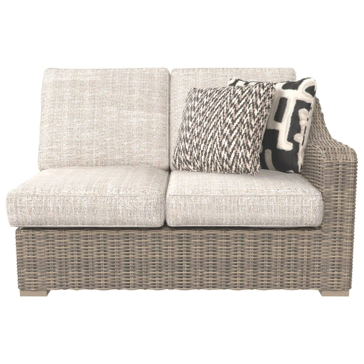 Beige 2 Piece Patio Loveseat Set E336701