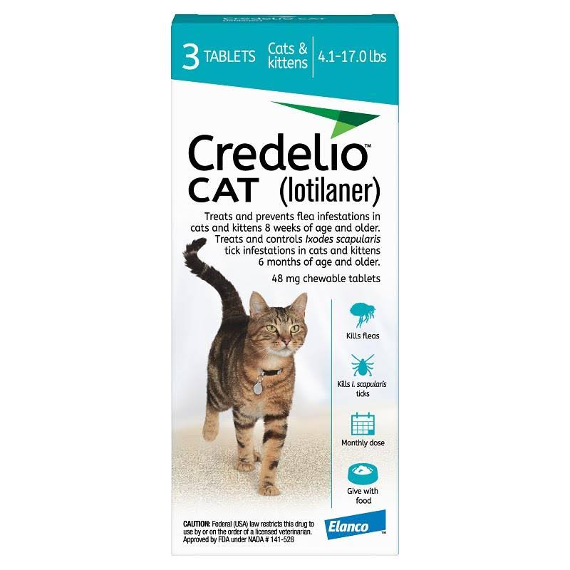Credelio for Cats 3pk M70328