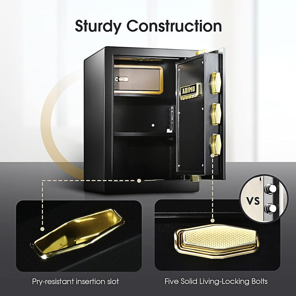 2.2 Cubic Feet Cabinet Safe Box with Digital Keypad and Key Lock M962