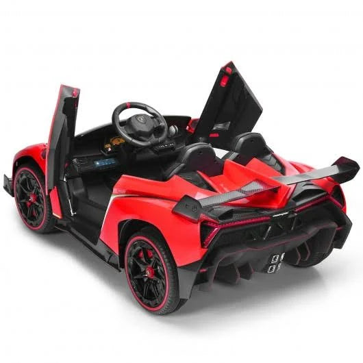 Red 12V 2-Seater Lamborghini Ride on Car with RC W592
