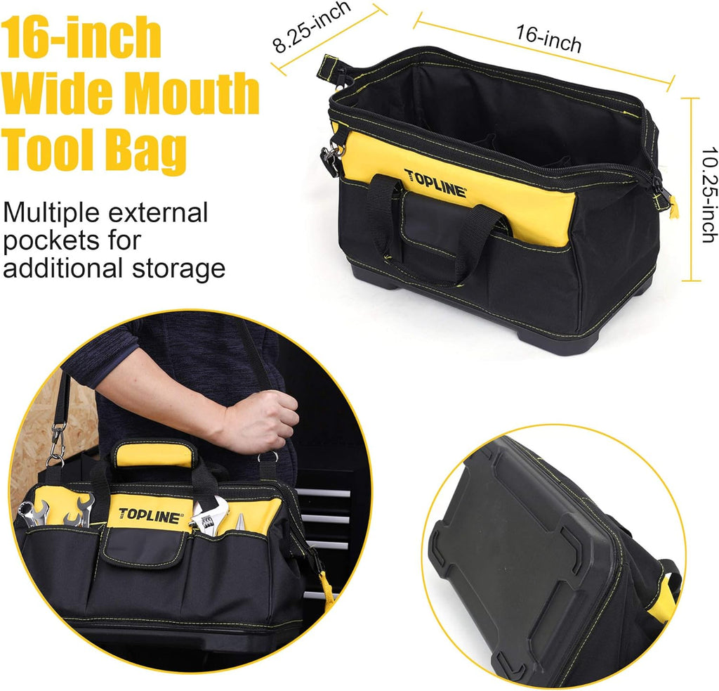467-Piece Heavy Duty Home Tool Set with 16-Inch Tool Bag J456