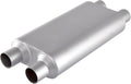 2.5 inch inlet/outlet 3 Chamber Performance Automotive Muffler Exhaust Pack of 2 F838216