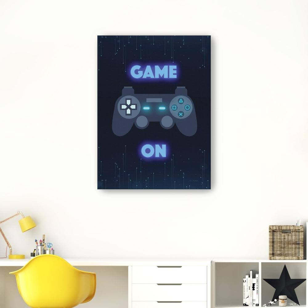 Game on Canvas Giclee L S218633