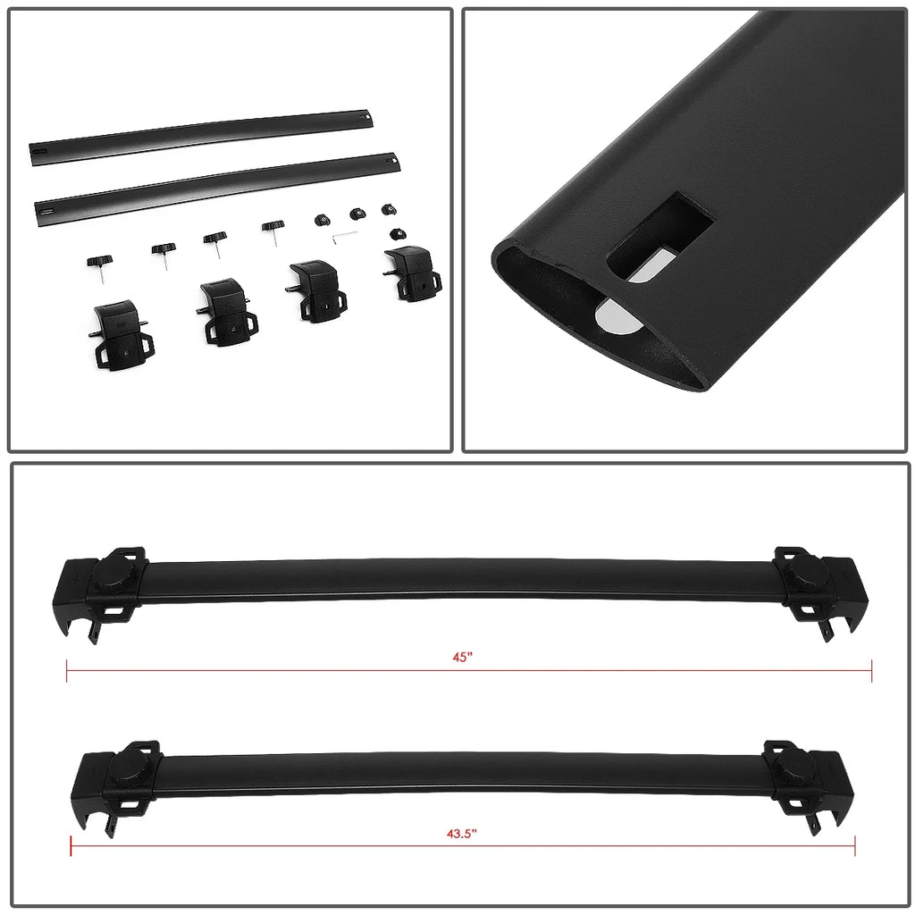 Roof Top Rack Rail Aluminum Cross Bar Cargo Carrier Q1025