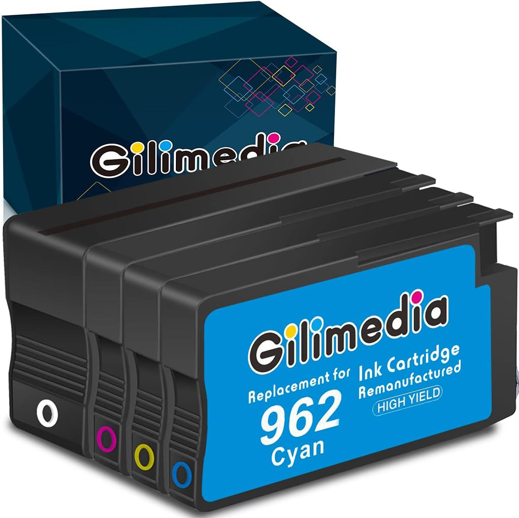 Remanufactured Ink Cartridge 4 Pack Black Cyan Magenta Yellow L255431