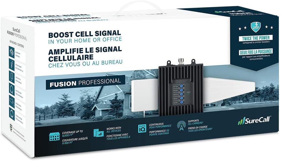 Cell Phone Signal Booster up to 8000 sq ft N703384