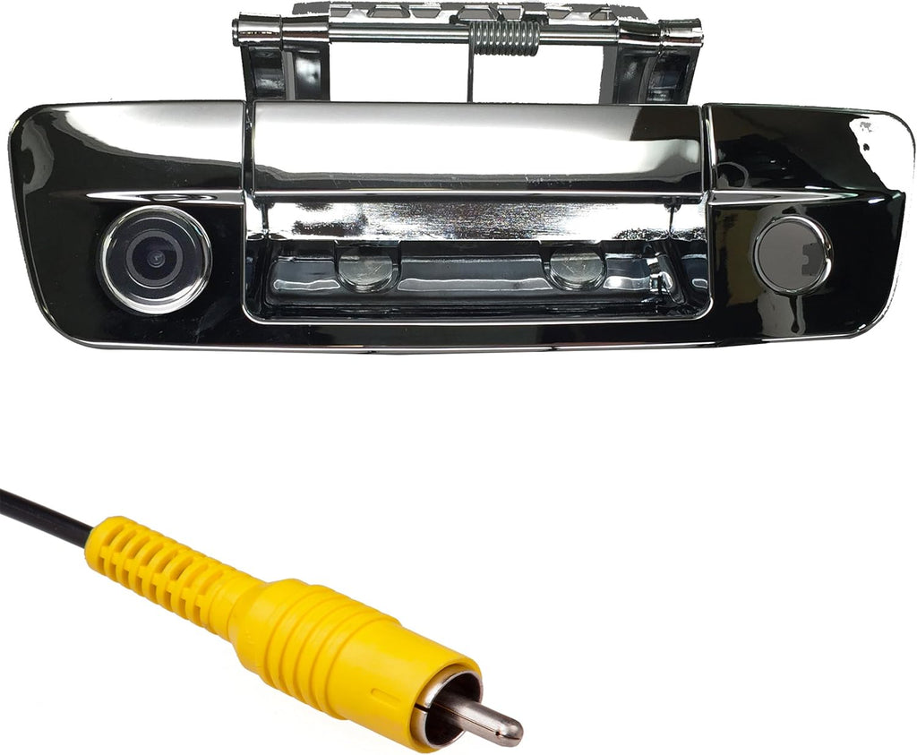 Chrome Tailgate Handle with Backup Camera V8943