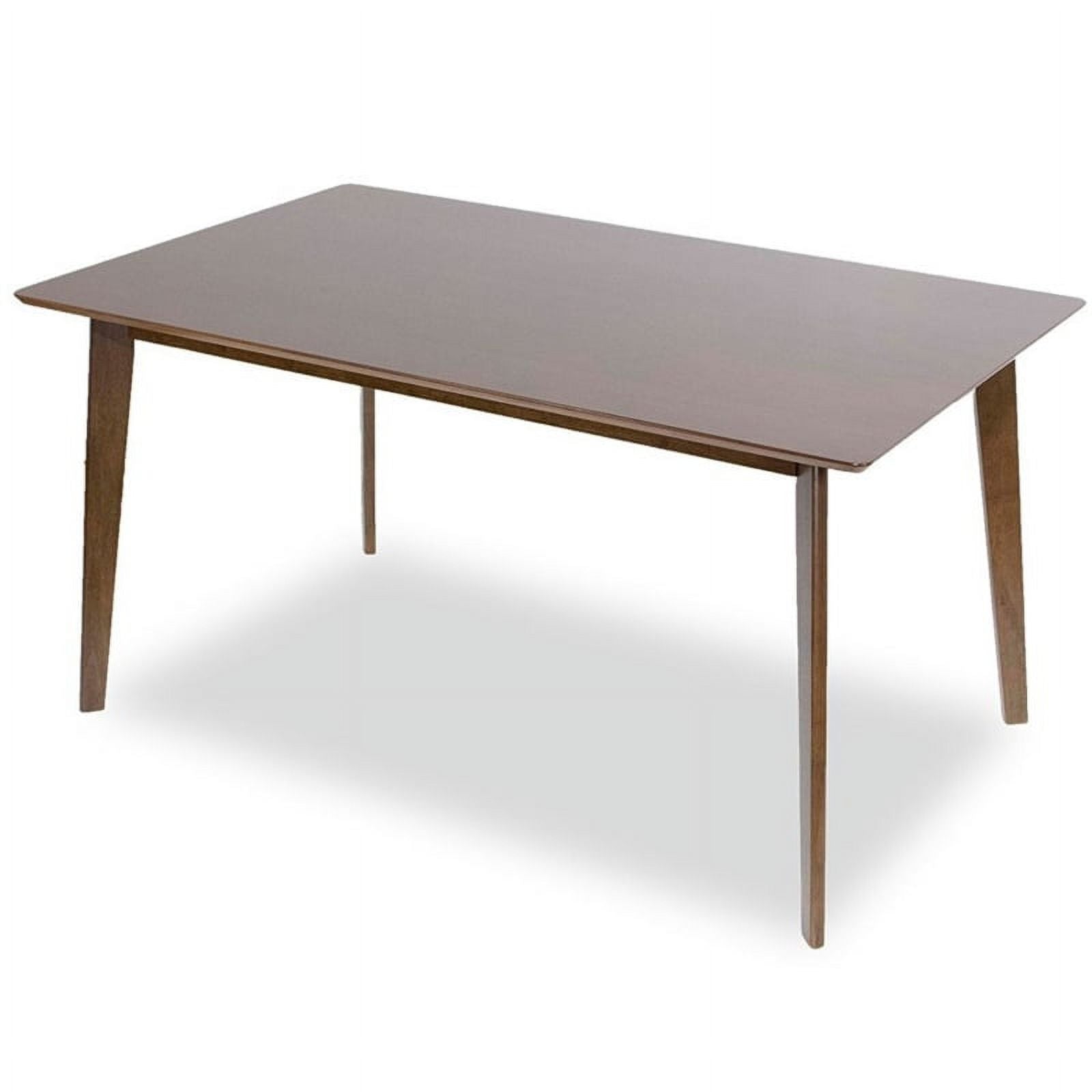 Solid Wood Walnut Rectangular Dining Table T278