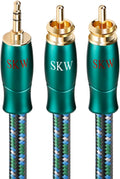 Single Speaker Cable with Banana and Spade Plugs 5ft W572971