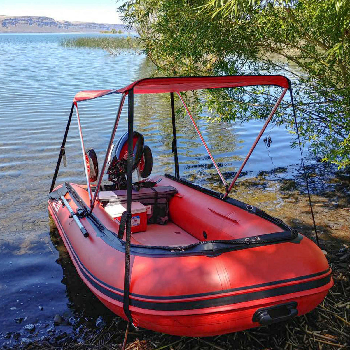 Red Sun Shelter for Inflatable Boats K875253