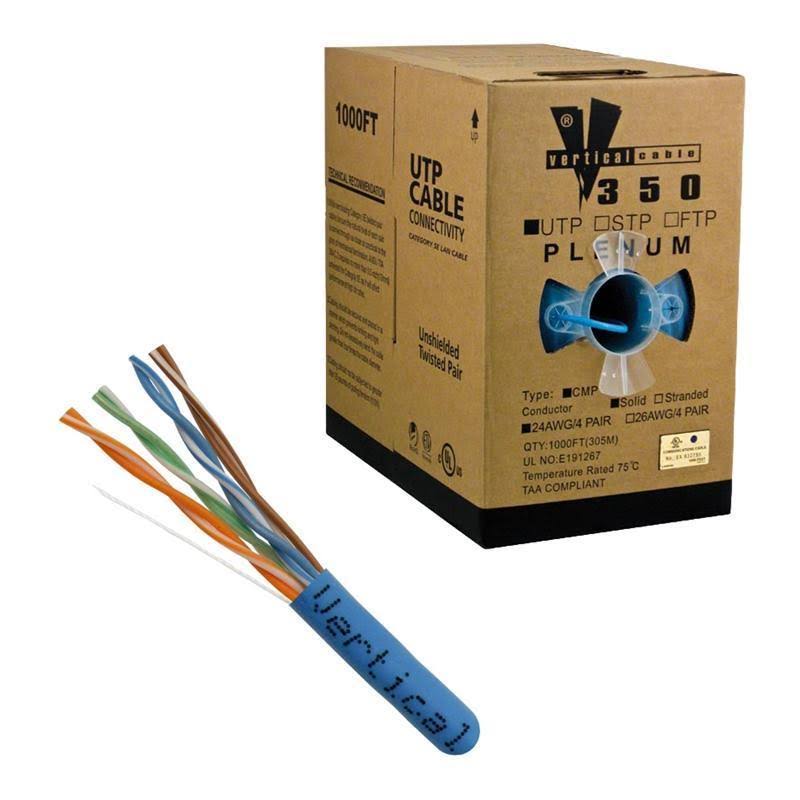 1000ft Blue Bulk Ethernet Cable S726038