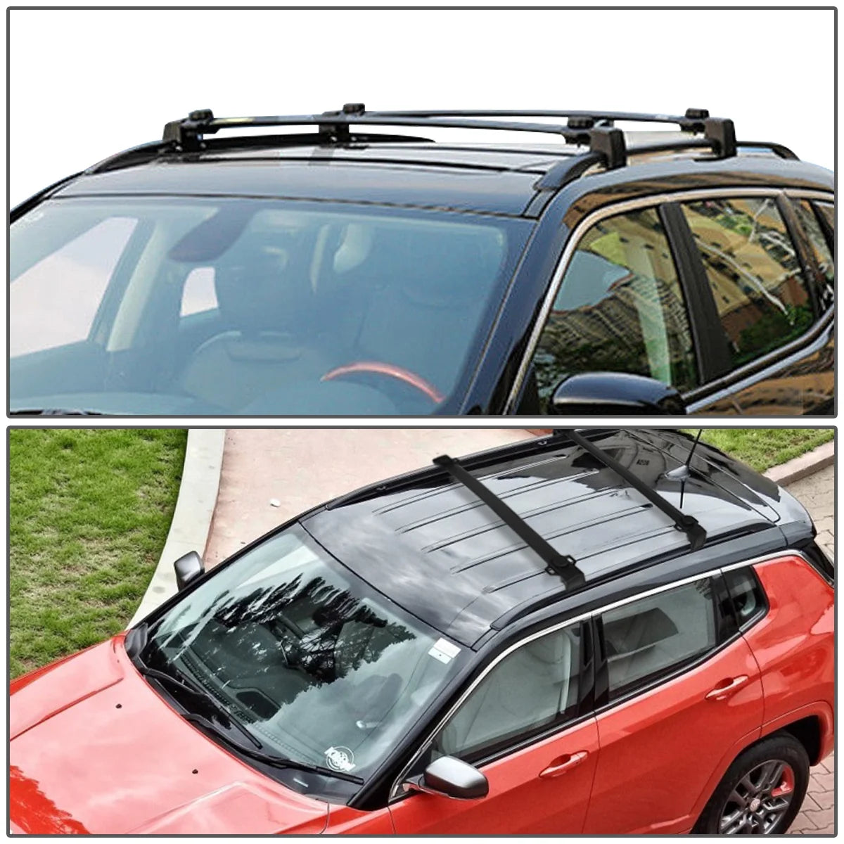 Roof Top Rack Rail Aluminum Cross Bar Cargo Carrier Q1025