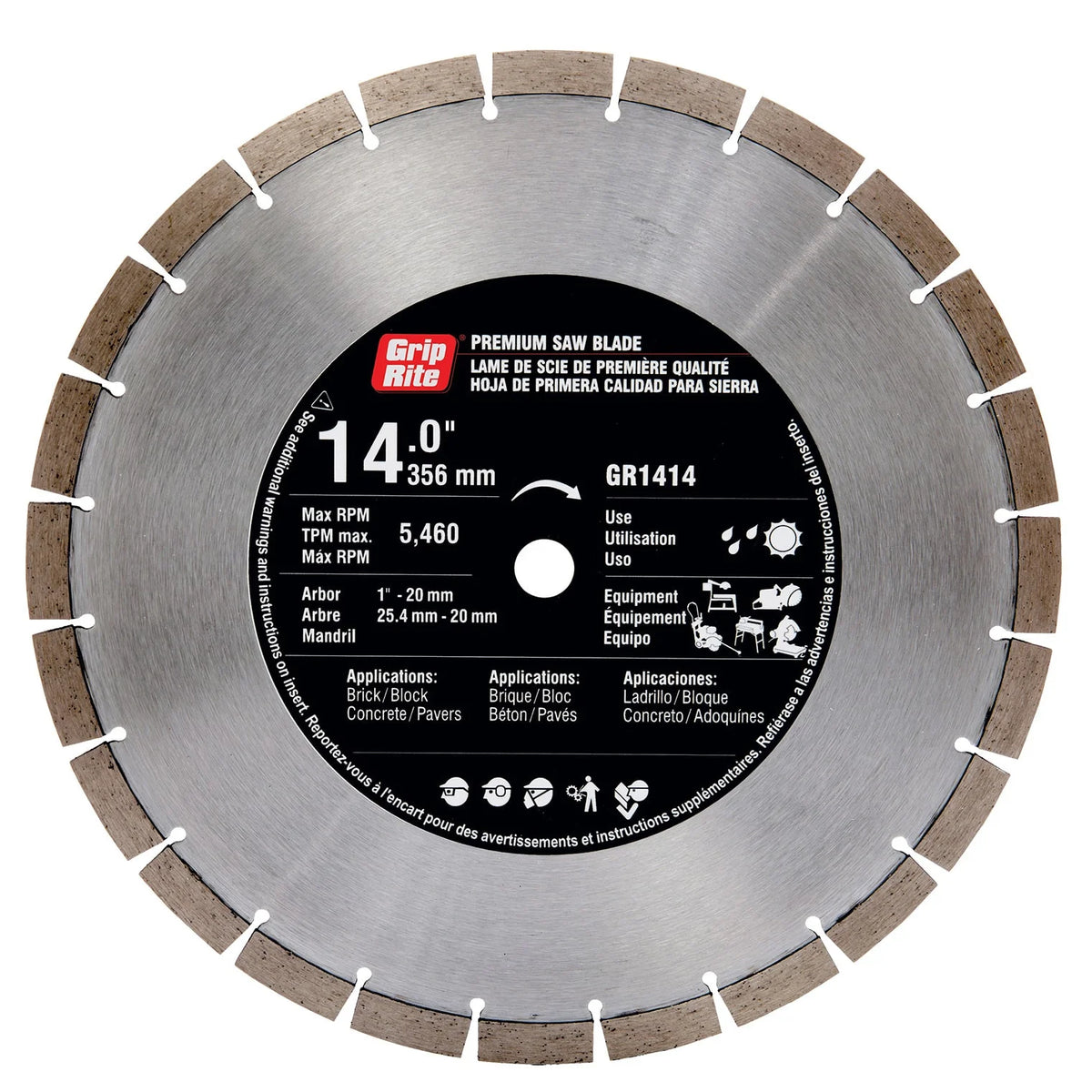 14" Jumbo Segment Gr1414 K76946