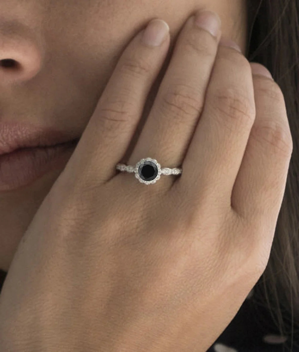 Vintage Designer Engagement Ring P244