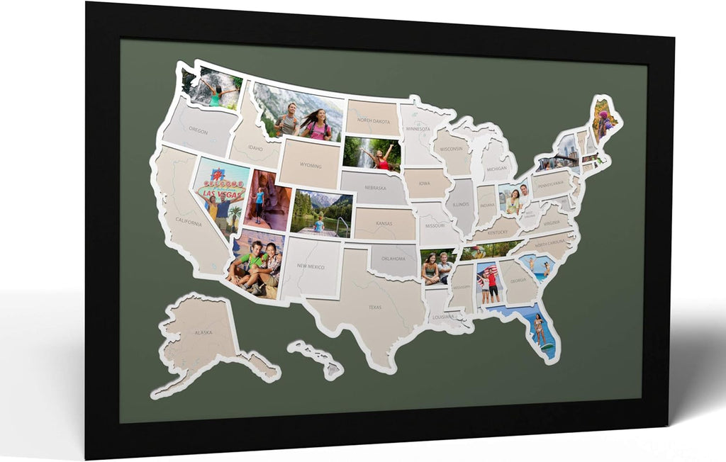 50 States USA Photo Map I905356