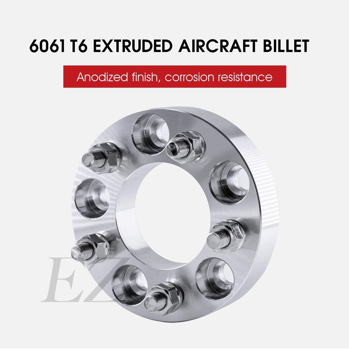 2 Wheel Adapters 5x4.5 to 5x4.5 Thickness 1.5 Inch Pack of 2 R72292