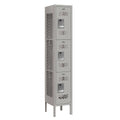 Triple Tier Vented Metal Locker W953336