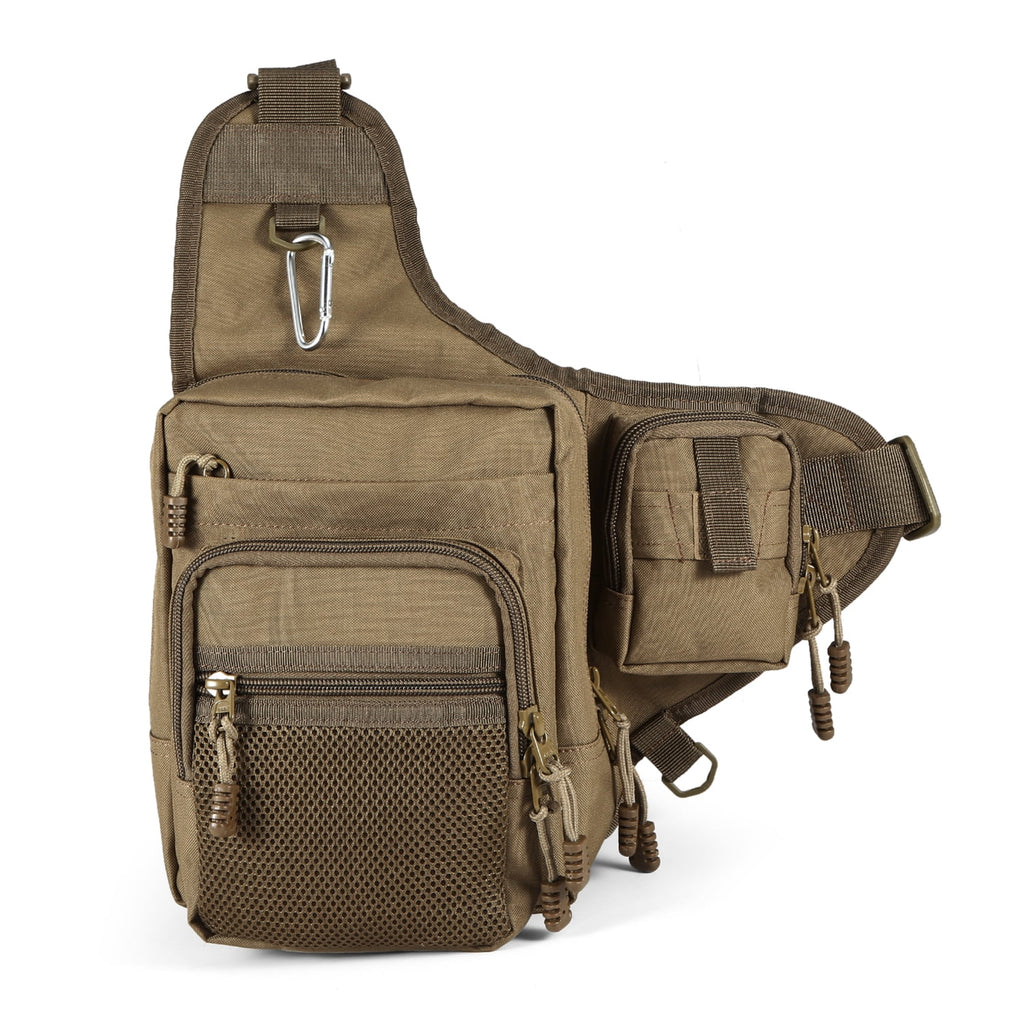 Waterproof Canvas Fishing Tackle Bag B56175