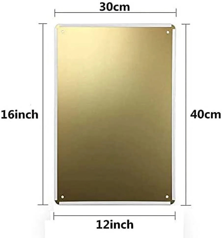 12x16 Inch Retro Metal Tin Sign Plaque B85473