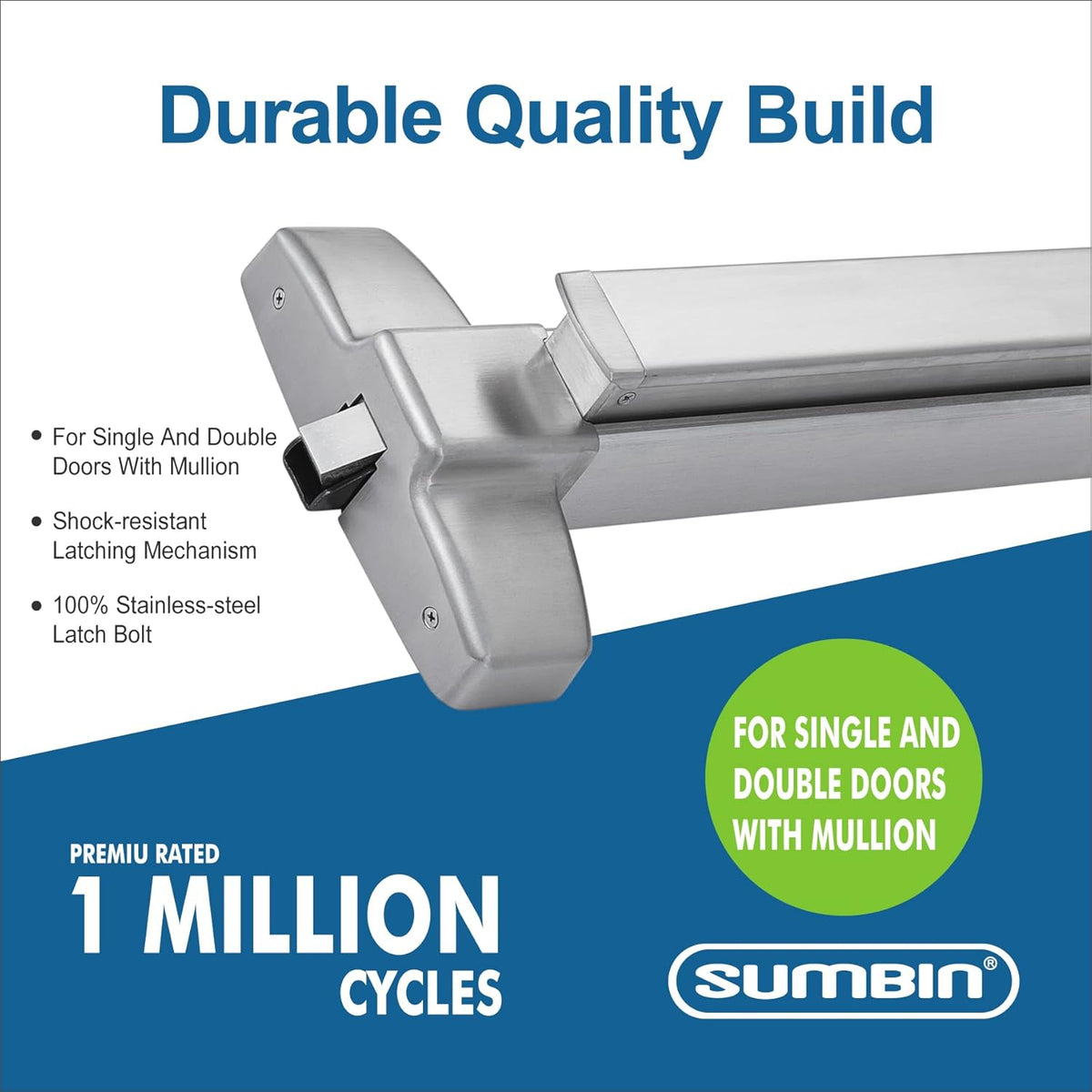 Stainless Steel Push Panic Bar and Panic Exit Device X4666