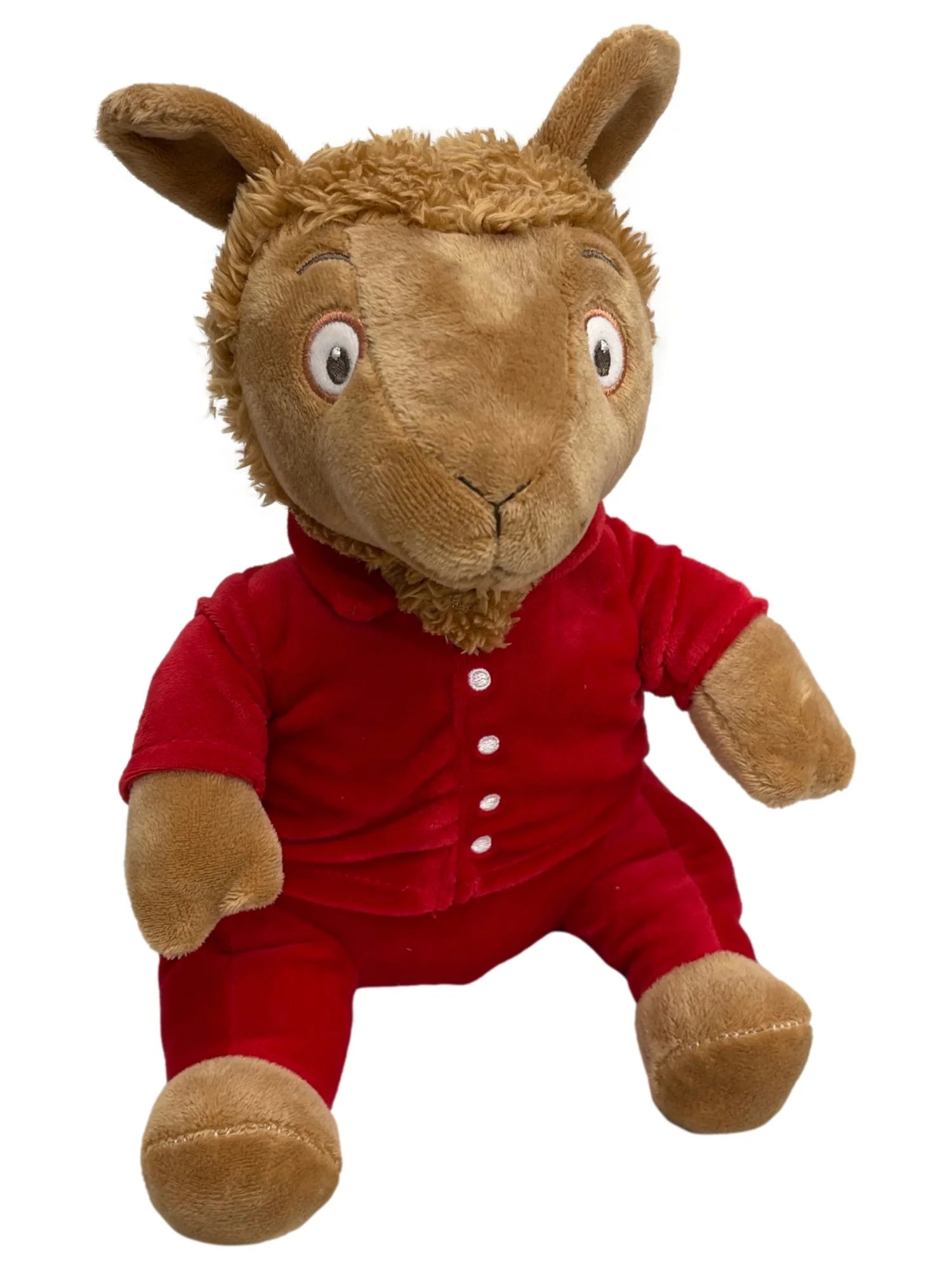 Llama Red Pajama Plush Stuffed Animal Toy Doll K390