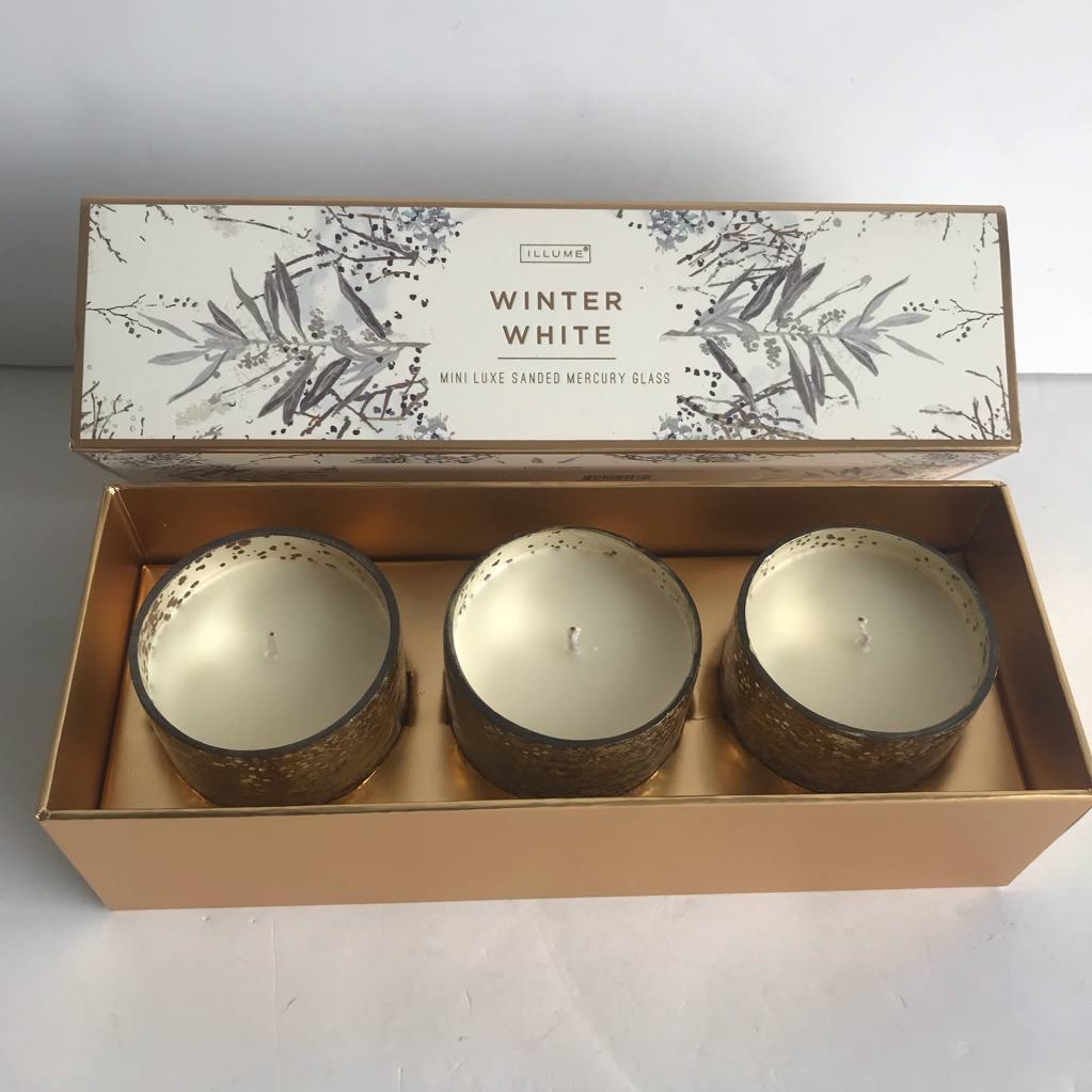 Winter White 3 Pack Candle W8050