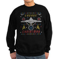 Classic Crew Neck Ugly Sweater Sweatshirt D126756