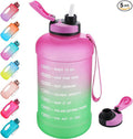 64oz Water Bottle with Straw and Time Marker N265162