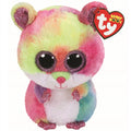 6" Plush Hamster with Glitter Eyes J300
