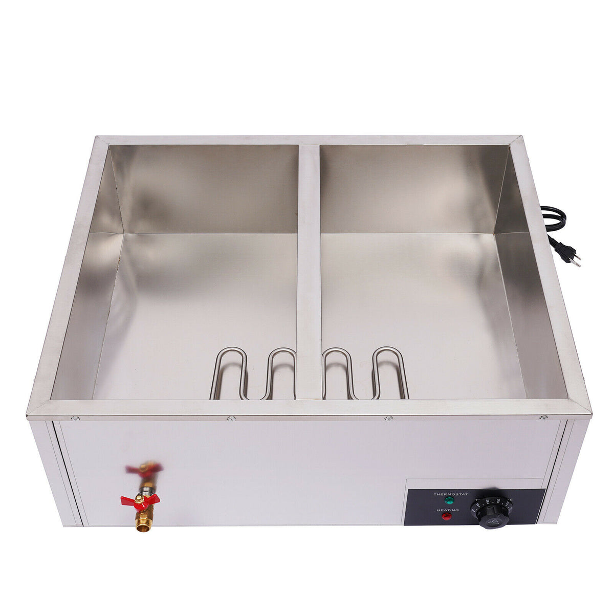 6 Pots Commercial Electric Food Warmer Steam Table Countertop 850W T888
