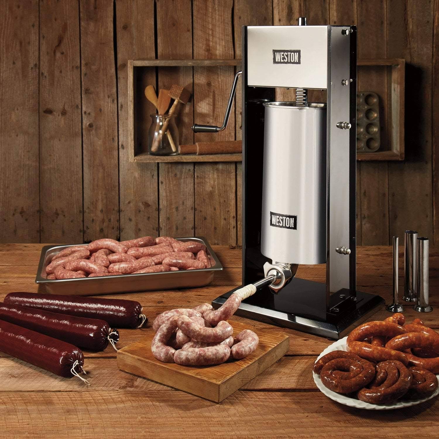 30 lb. Two-Speed Vertical Sausage Stuffer H40073