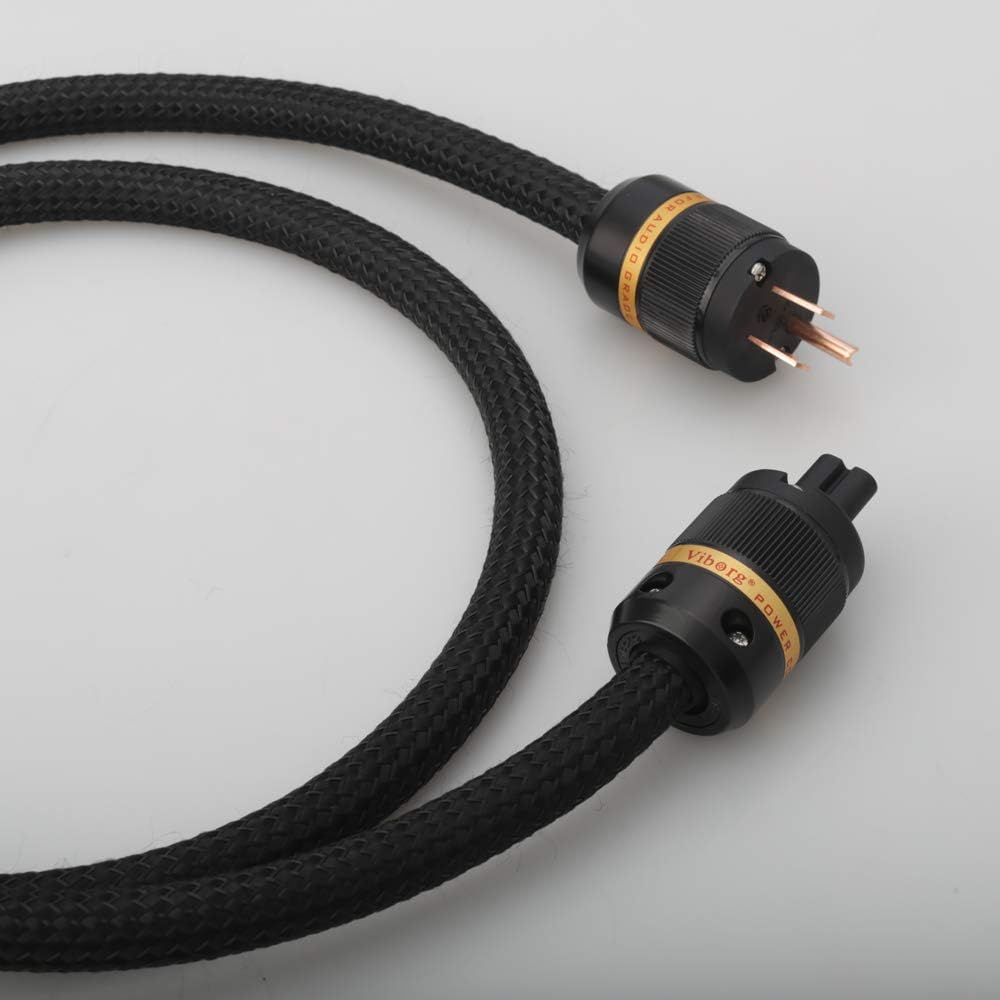 HiFi Power Cable Figure 8 OFC Audio Power Cord 6.6FT V964843
