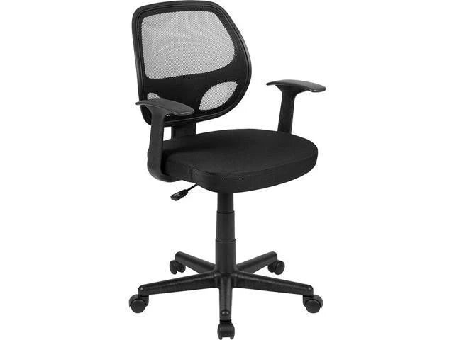 Black Mesh Swivel Task Office Chair X48425