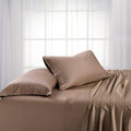 Taupe Bamboo Head Split King Sheets V142529