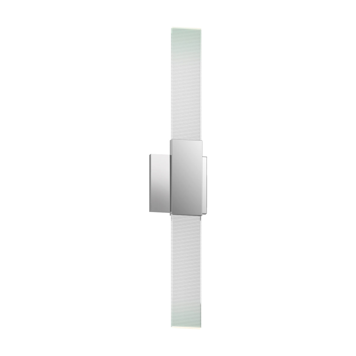 Polished Chrome LED Double Sconce D445252