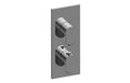 Polished Square Thermostatic Valve Trim Plate T434354