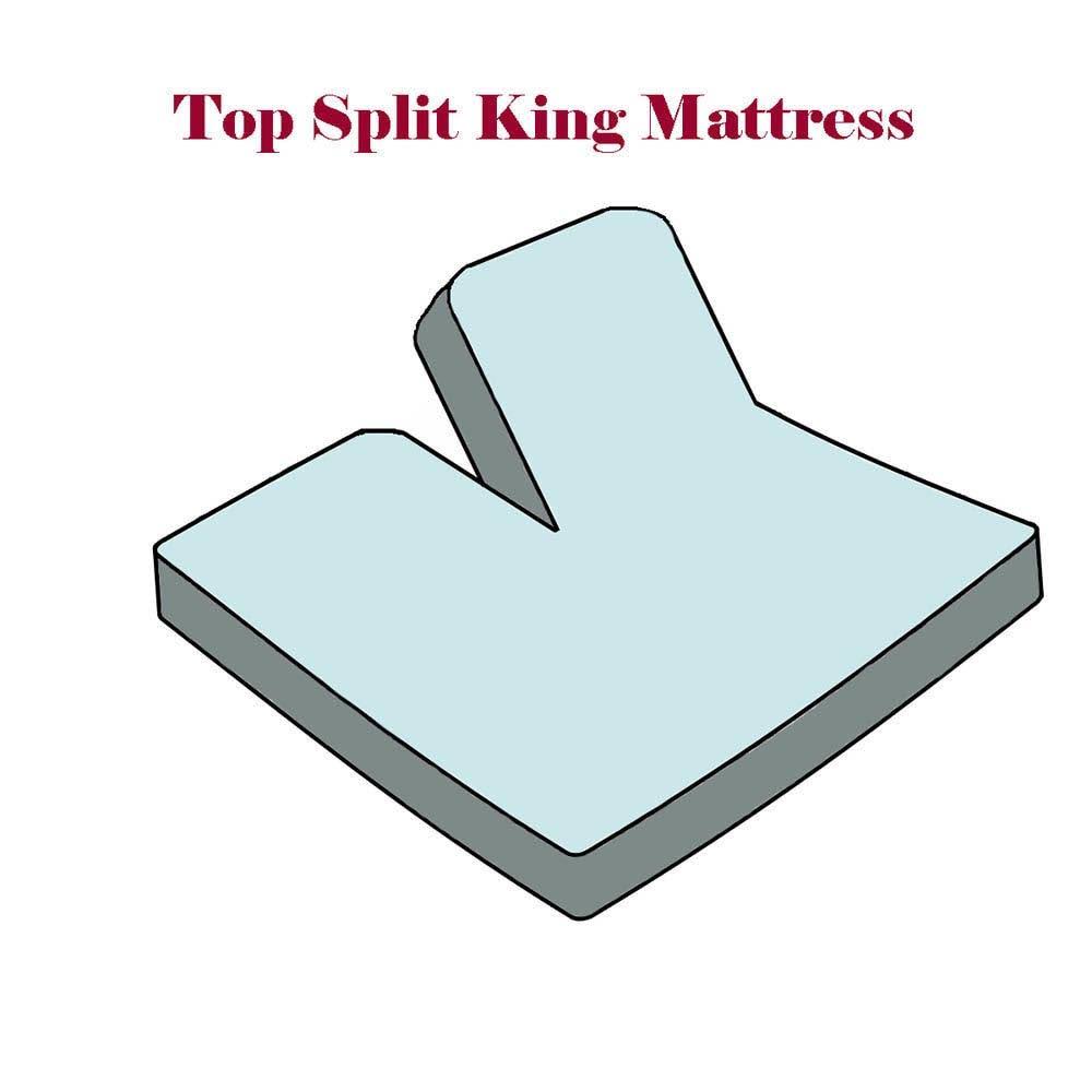 Taupe Bamboo Head Split King Sheets V142529