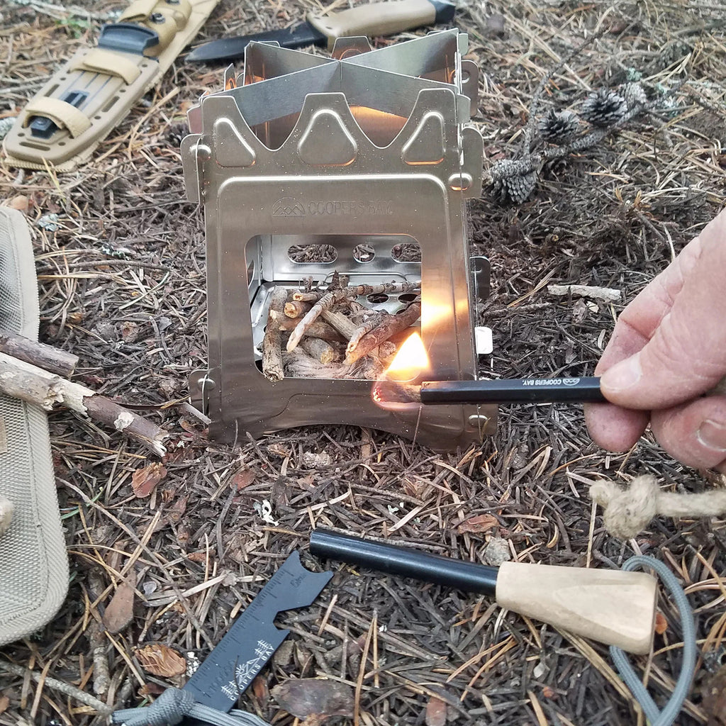 Titanium Flat-Pack Stove P341117