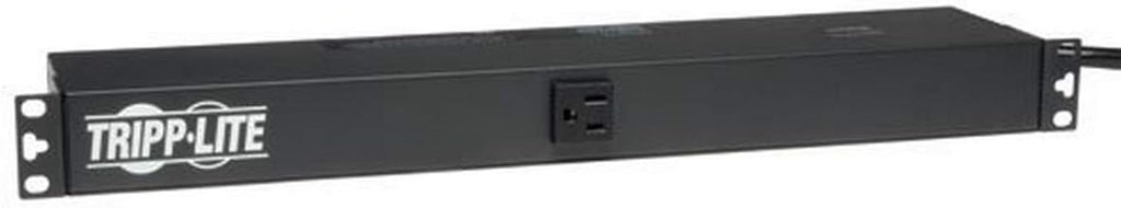 Metered PDU, 15A, 13 Outlets, 120V, 15 ft. Cord, 1U Rack-Mount Power R52226