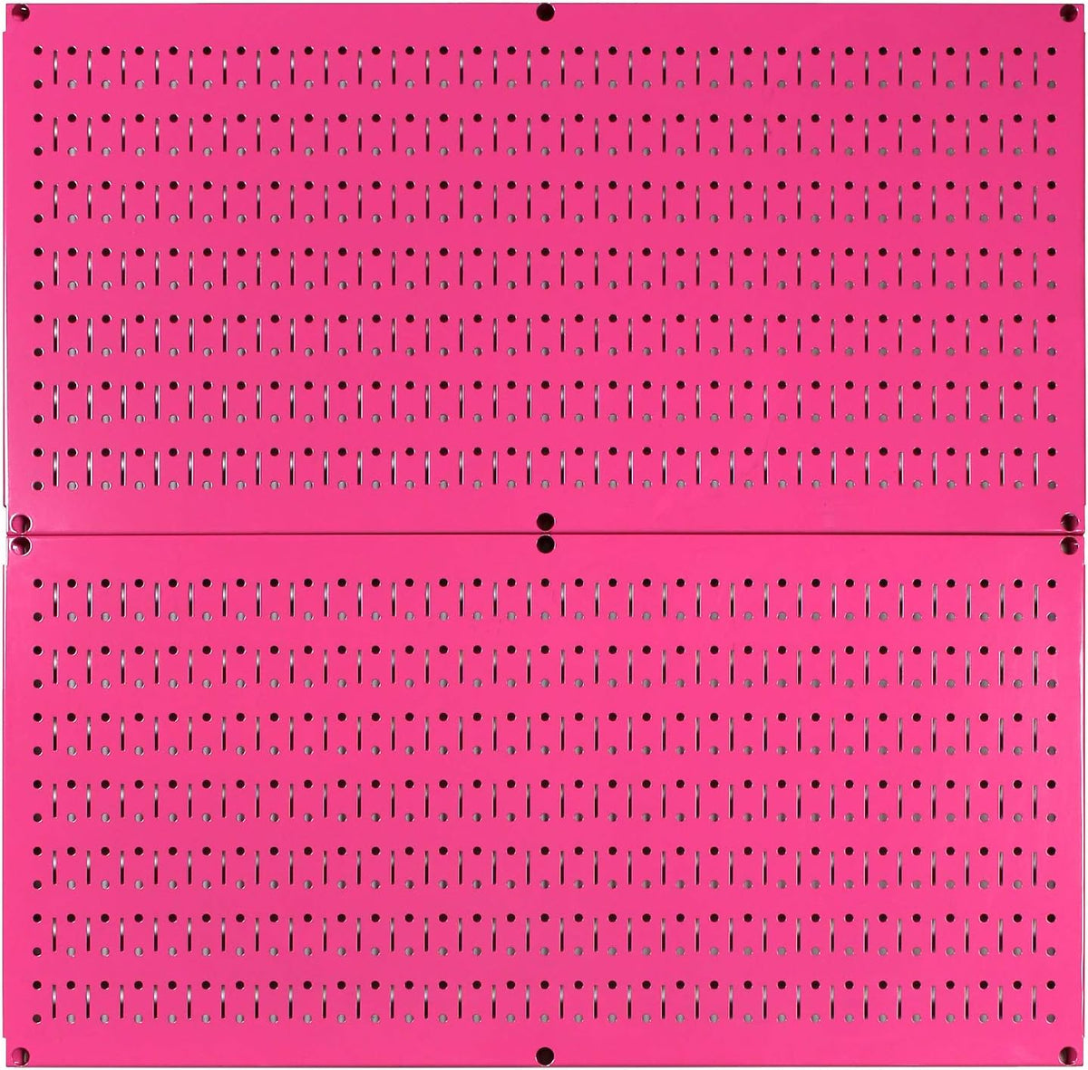 Pink Metal Pegboard Rack Pack of 2 B695572