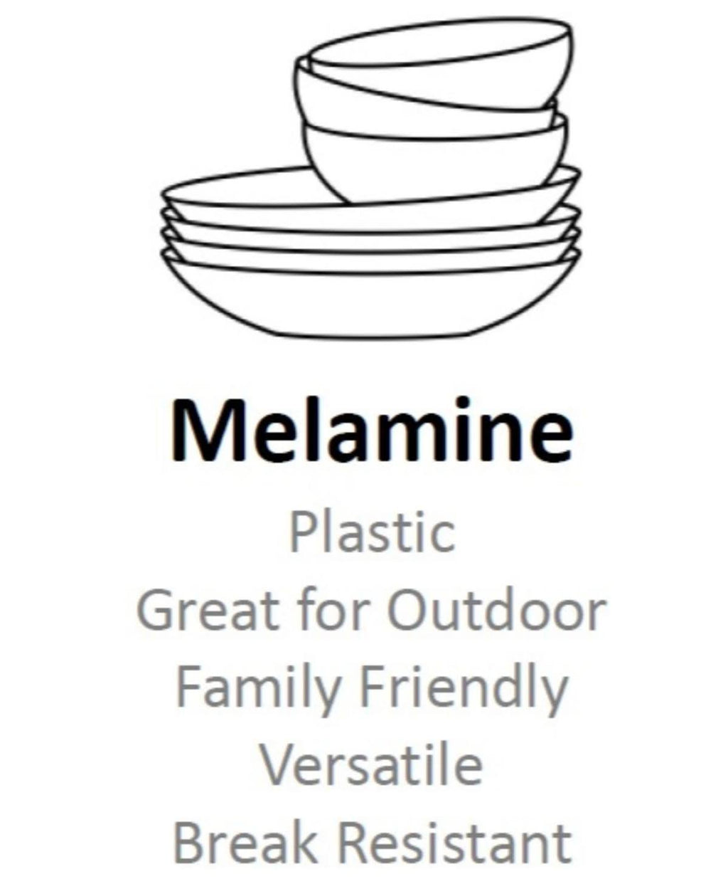 Melamine Platter U834