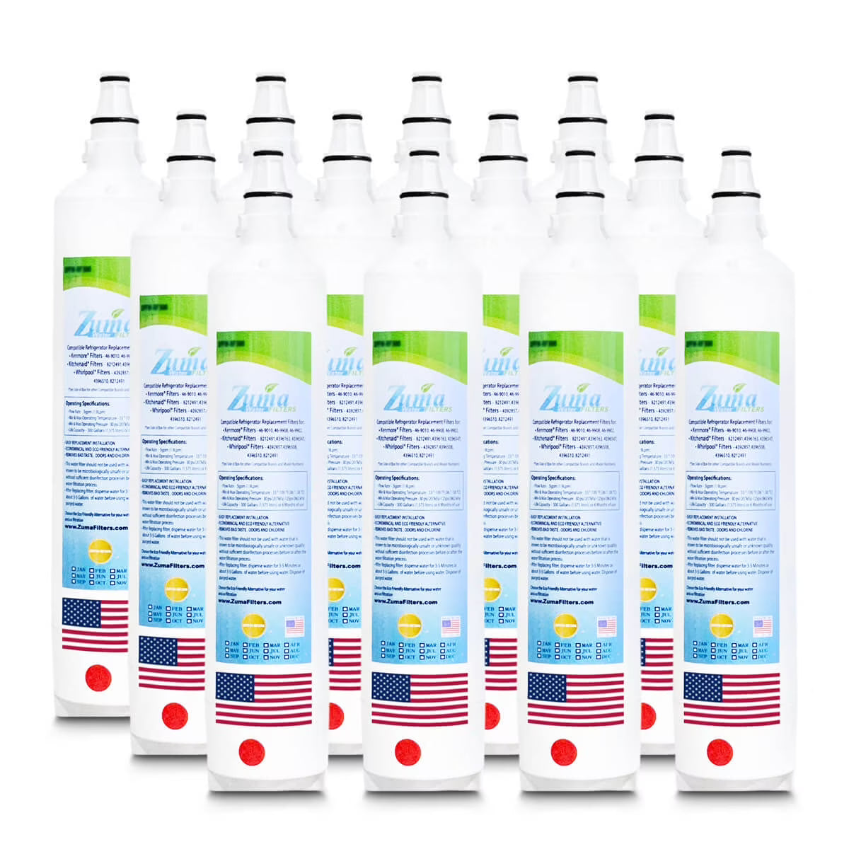 12 Pack Water Filters F5240