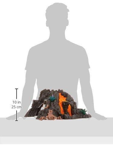 Giant Volcano with T-Rex W19436