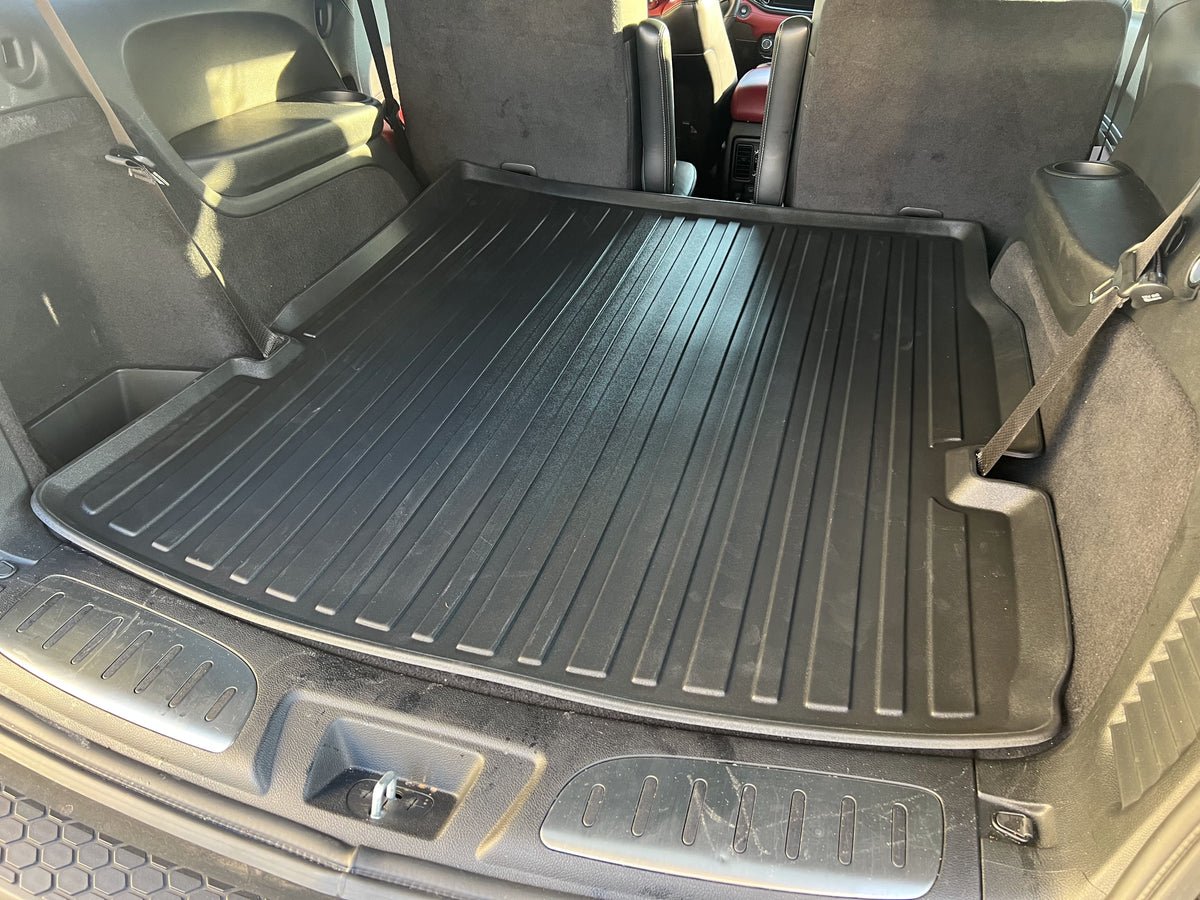 Black 3D Shaped Custom Fit Cargo Mat for Dodge Durango I998849
