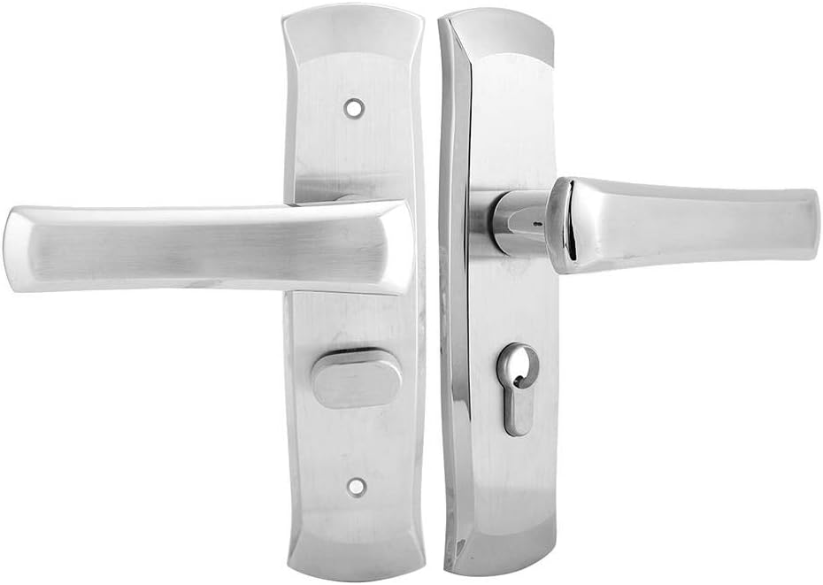 Stainless Steel Dual Tongue Door Lock Pack of 2 C93335