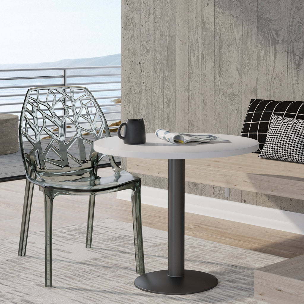 Clear Modern Dining Side Chair H461458
