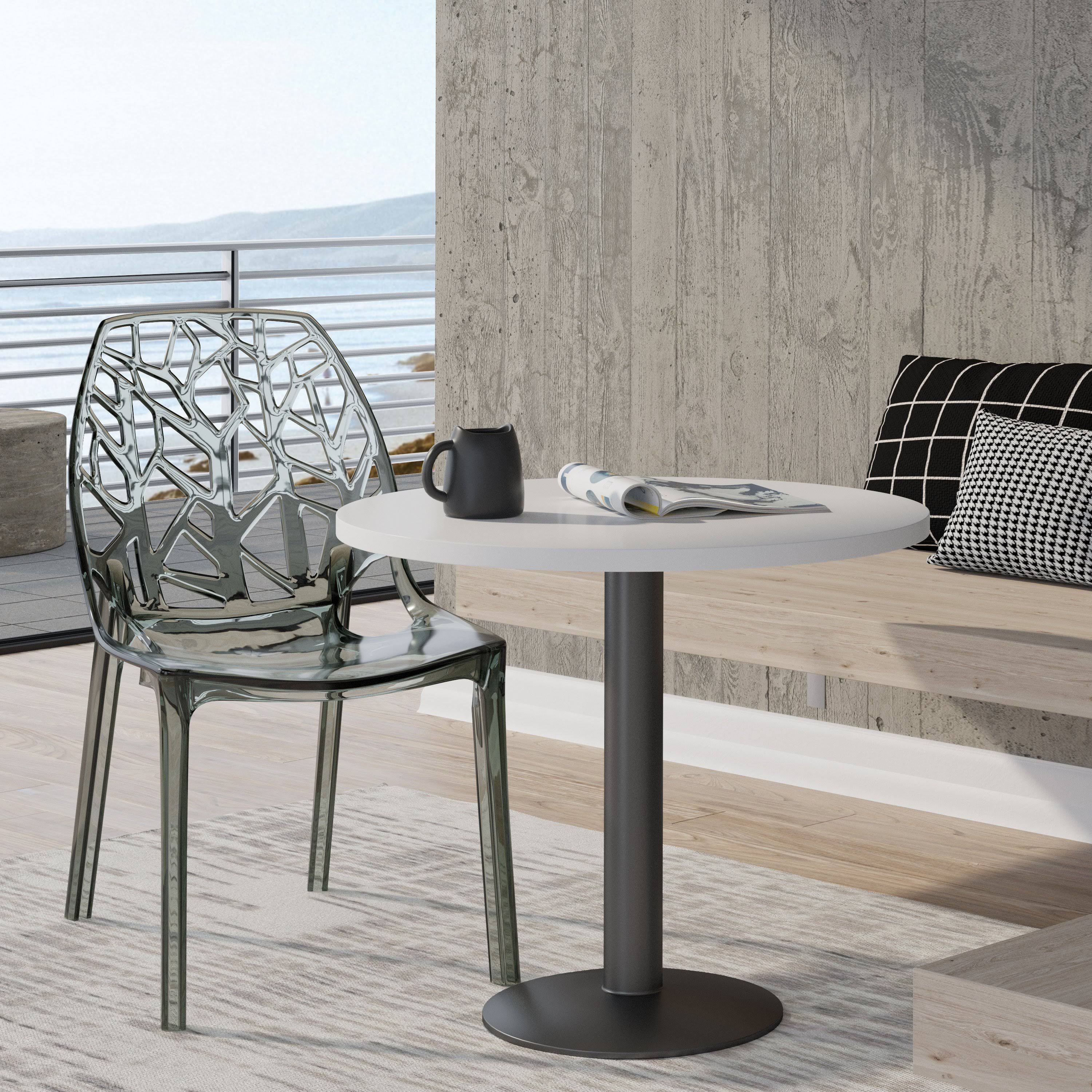 Clear Modern Dining Side Chair H461458
