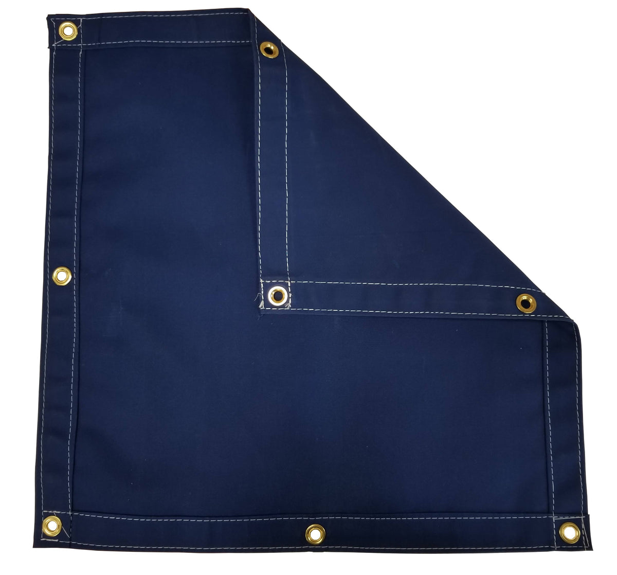 Blue Polyester Canvas Tarp 14.5 oz. O992